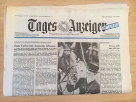 Tagesanzeiger vom 31. Juli 1976