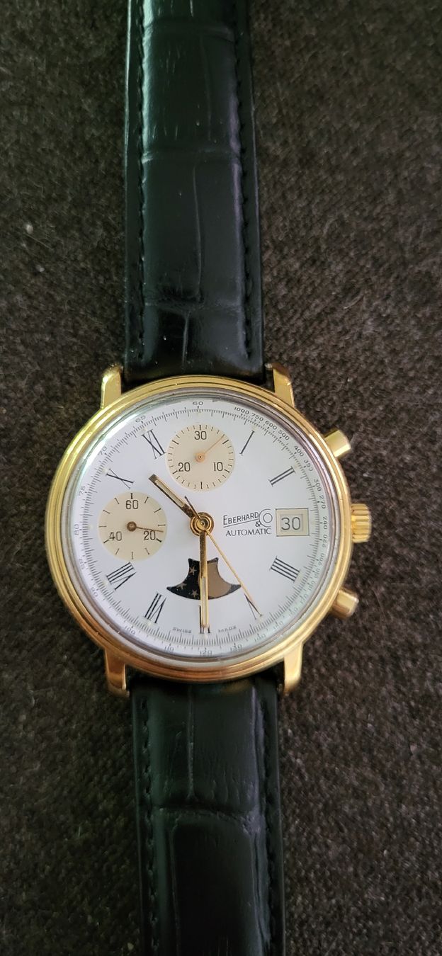 Eberhard & Co. Orologi: Eberhard chronographe Tachymètre - Edition limitée – Nuovo (secondo la descrizione) da Rances venduto da JEA09