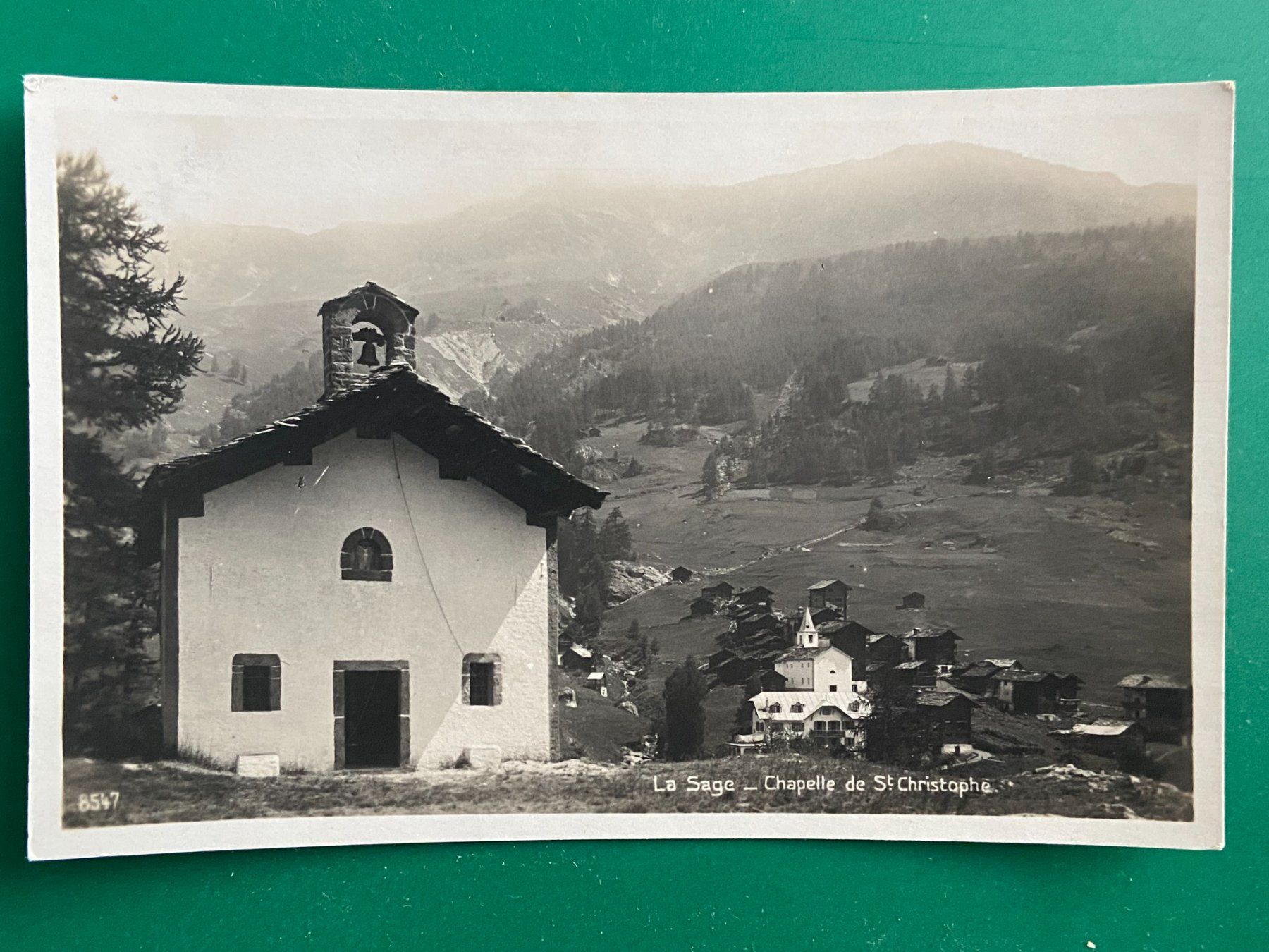 Cartoline postali: La Sage - Chapelle – Usato da Steg VS venduto da danwer74