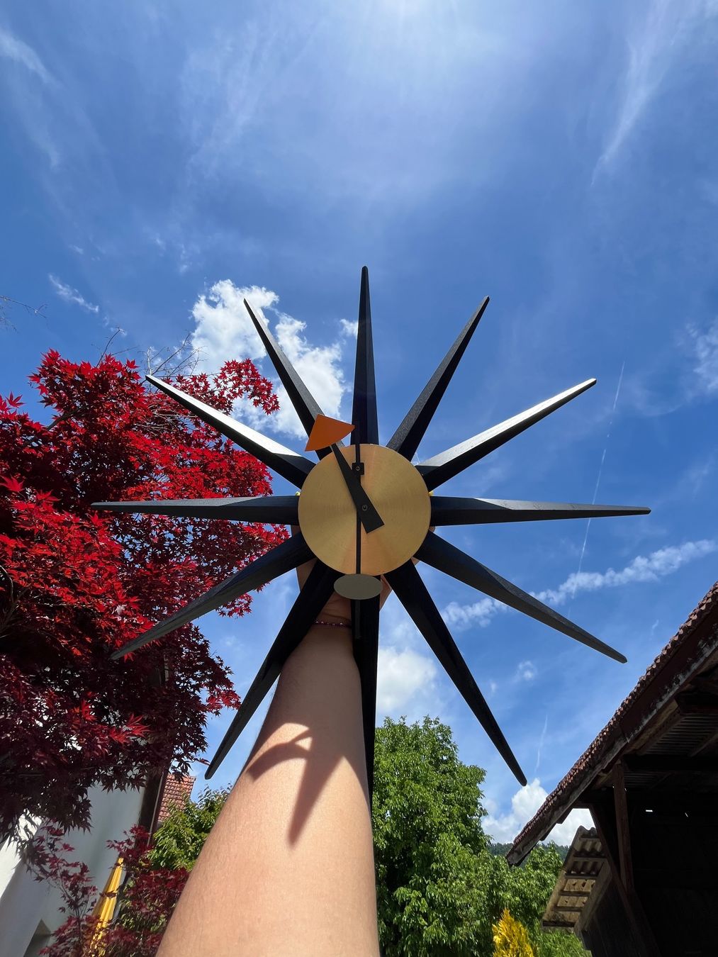Vitra Orologi da terra & Orologi da parete: 2 x George Nelson Wallclocks Re-Edition Vitra Museum – Usato da Otelfingen venduto da Yossi-68 1