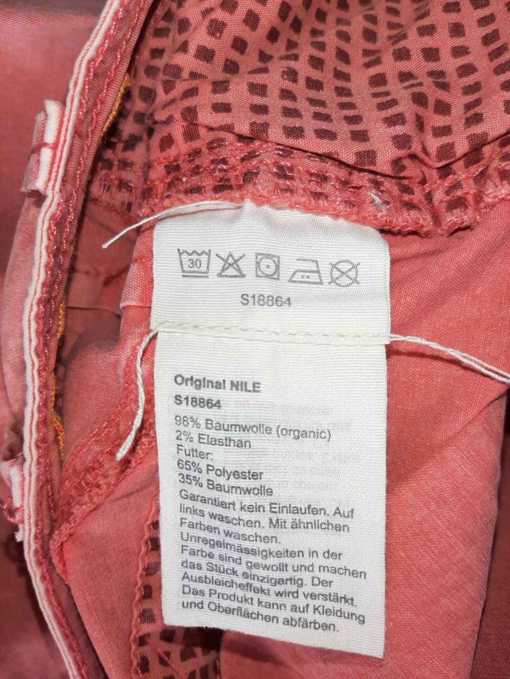 Nile Pantaloni: Nile Korall 3/4 Capri Hose M – Usato da Bern venduto da Preloved_NILE_4.Sale 6