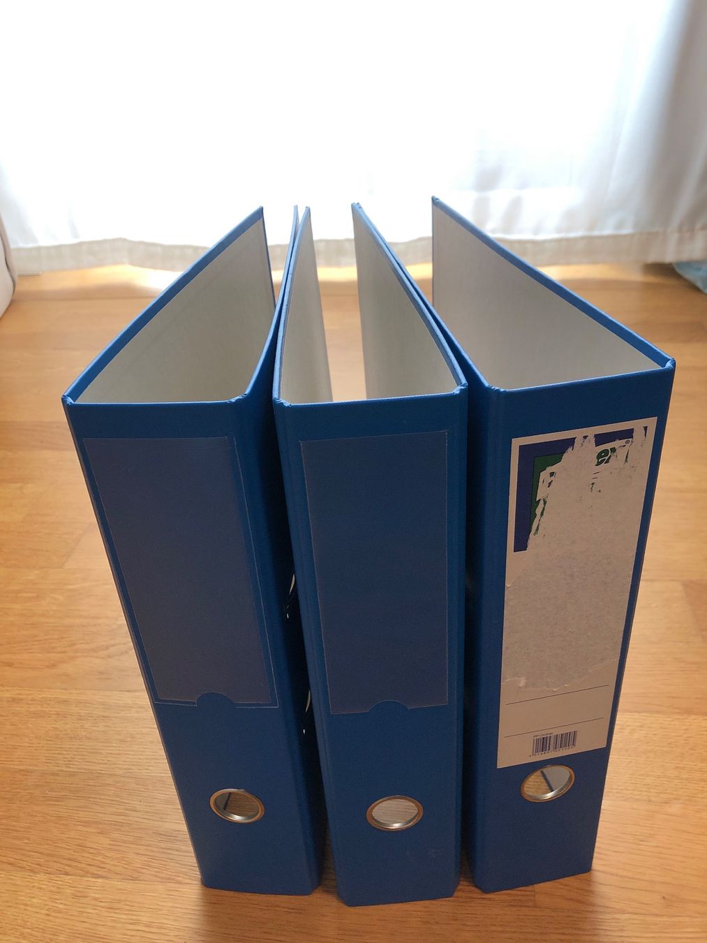 Raccoglitori: 3x Bundesordner A4 blau – Usato da Münchenstein venduto da Dibu11 2