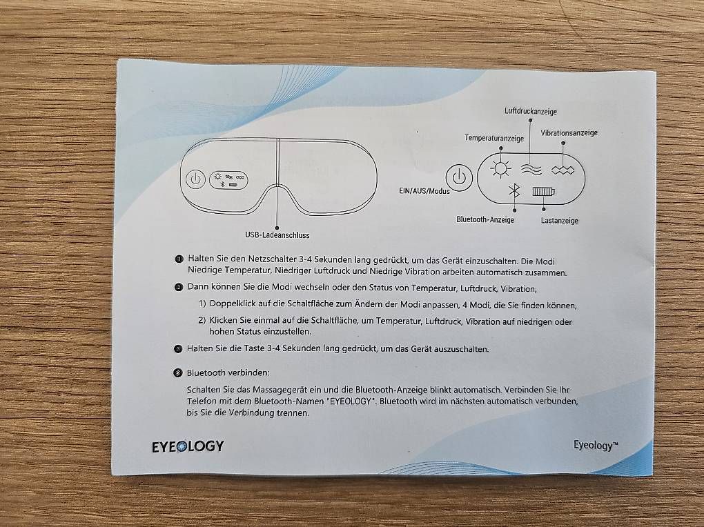 Dispositivi per massaggi: Eyeology - Augenmassagegerät – Usato da Emmen venduto da 4n_gi 3