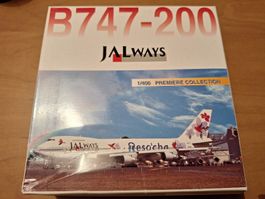JAL B747-200 Reso'cha 1:400 JA8111