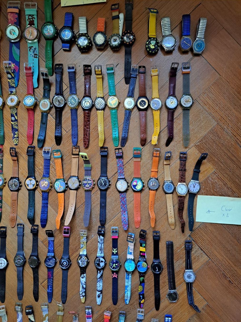 Swatch Montres: Lot de 93 Swatch avant 2000 jamais porté, soit 9.-/pce ! – Neuf (Voir description) à Yverdon-les-Bains par lolette2006 5