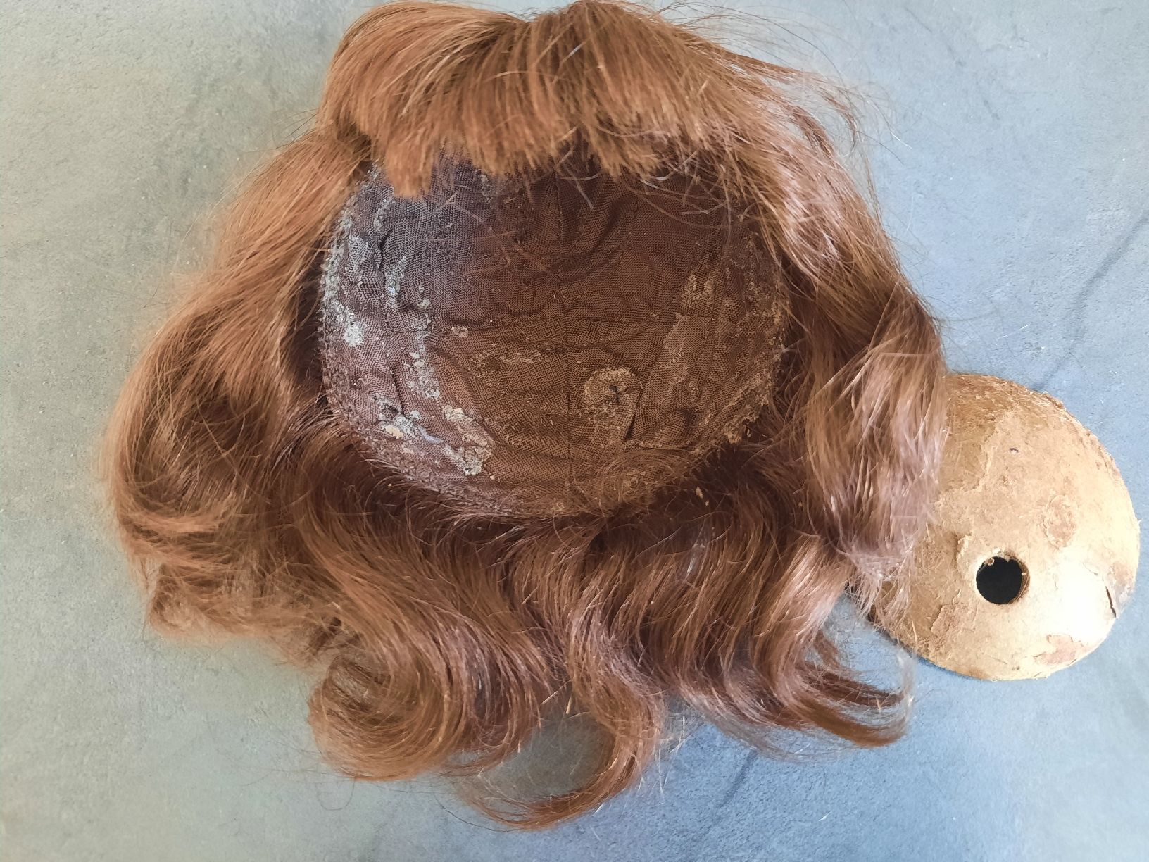 Puppen: ancienne PERRUQUE,  CHEVEUX NATURELS – Gebraucht aus Le Locle von marylise01 1