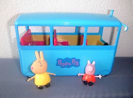Peppa Schulbus mit Sound & Figuren * Peppa Pig * HTI