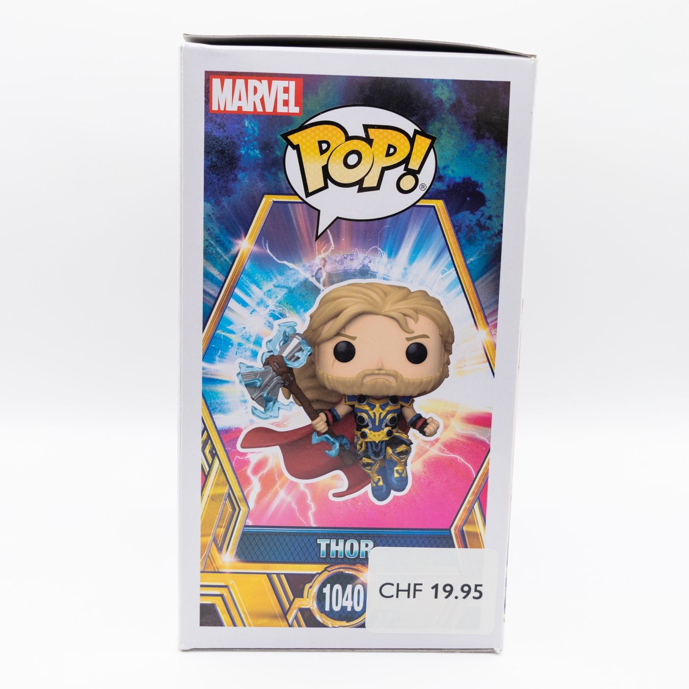 Funko Statuette: FUNKO POP THOR Love and Thunder Bobble Head #1040 – Nuovo e nell'imballaggio originale da Belmont-Lausanne venduto da HausPopCharm 2