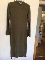 Olive gerade geschnittenes Kleid Gr. M