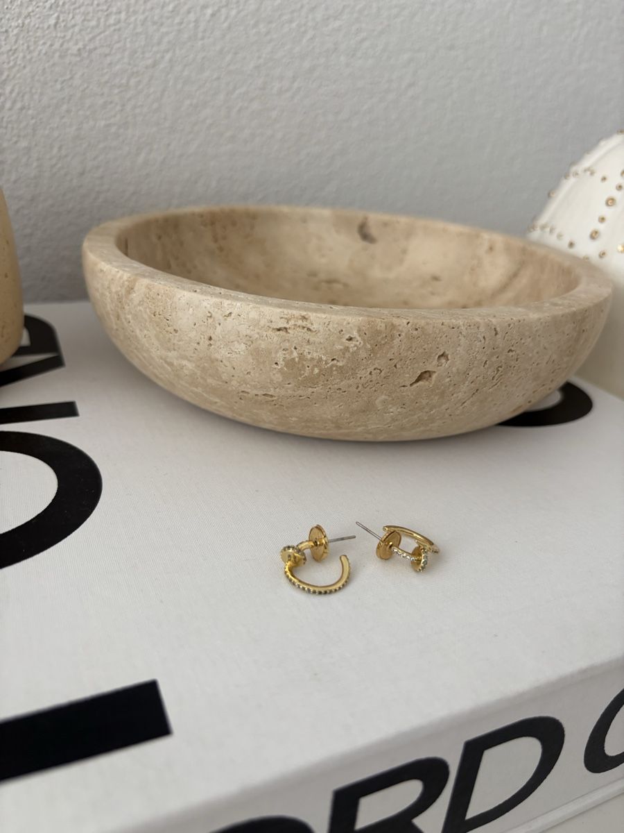 Ohrringe & -stecker: Hoop Gold Earrings – Gebraucht aus Horgen von len_qjz9 2