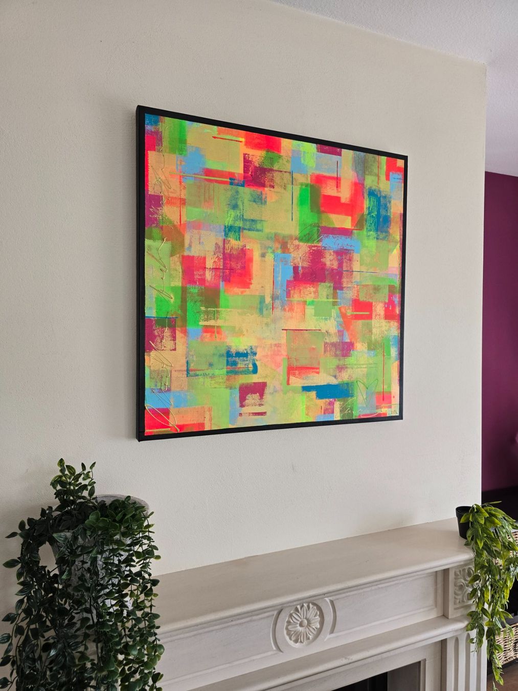 Dipinti: Acrylbild 'Euphoria' • 80x80 – Nuovo (secondo la descrizione) da Wikon venduto da Nephilim74 6