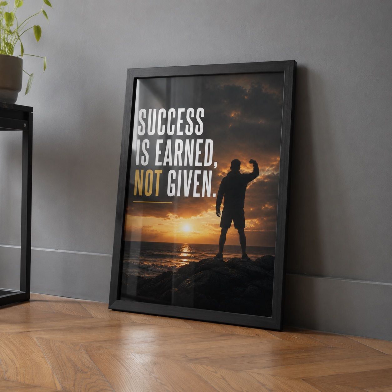 Foto & Immagini: Motivationsbild A4 im schwarzen Rahmen – Nuovo e nell'imballaggio originale da Steffisburg venduto da Loris_hae 2