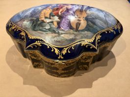 Boîte décorative ancienne, Angeli porcelaine