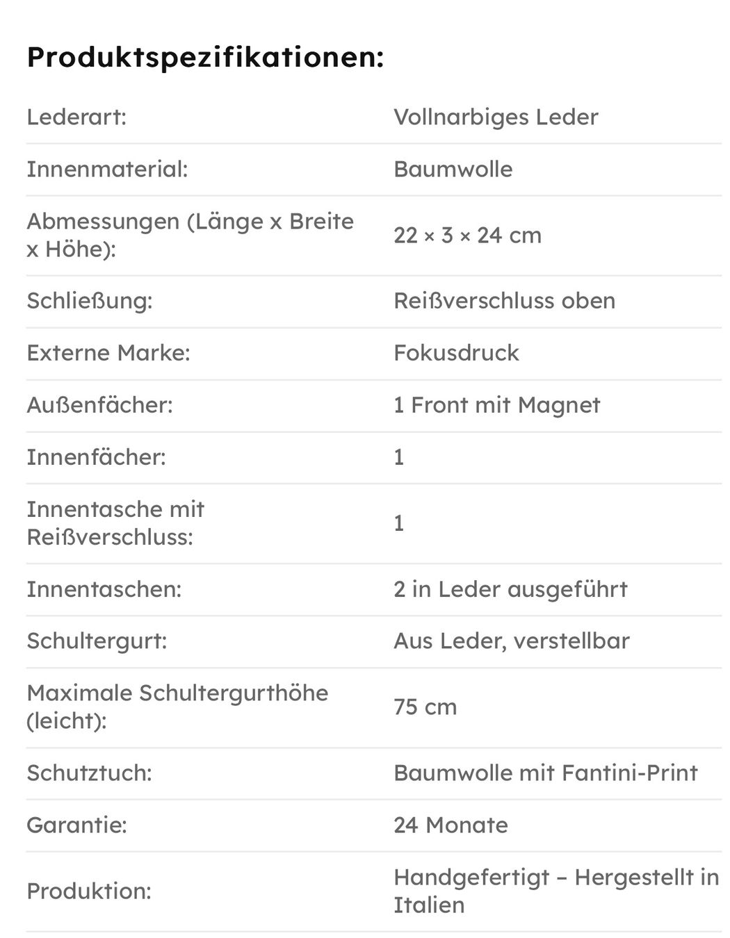 Taschen: Schultertasche Herren Leder Genova – Neu und originalverpackt aus Wittenbach von bes_k8vr 8