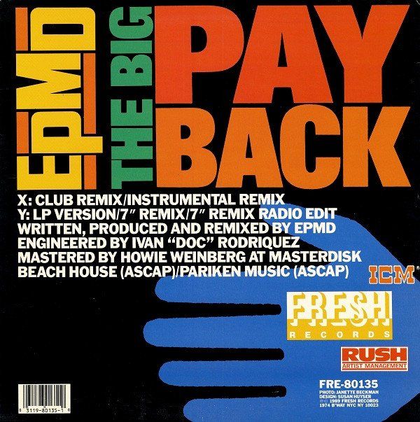 Dischi in vinile: EPMD ‎– The Big Payback – Usato da Genève venduto da yoww123 1