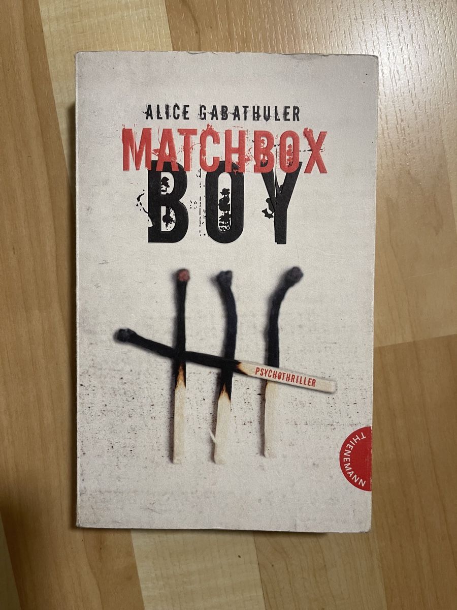Libri: Alice Gabathuler - Matchbox Boy – Usato da Arni AG venduto da belfidi