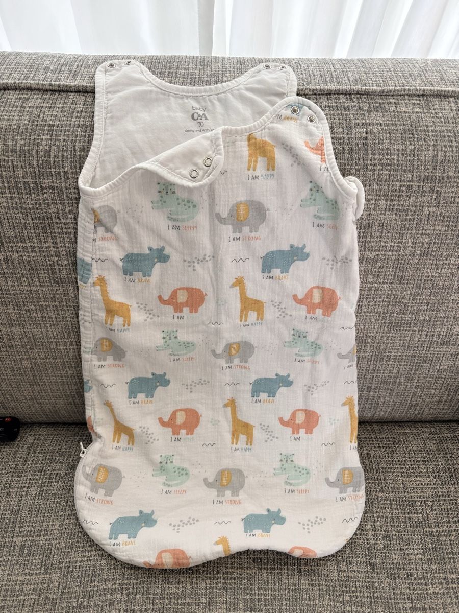 C&A Pigiama & Simili: C&A Babyschlafsack, Grösse 70, 6-9 Monate – Usato da Münchenstein venduto da Miresolese
