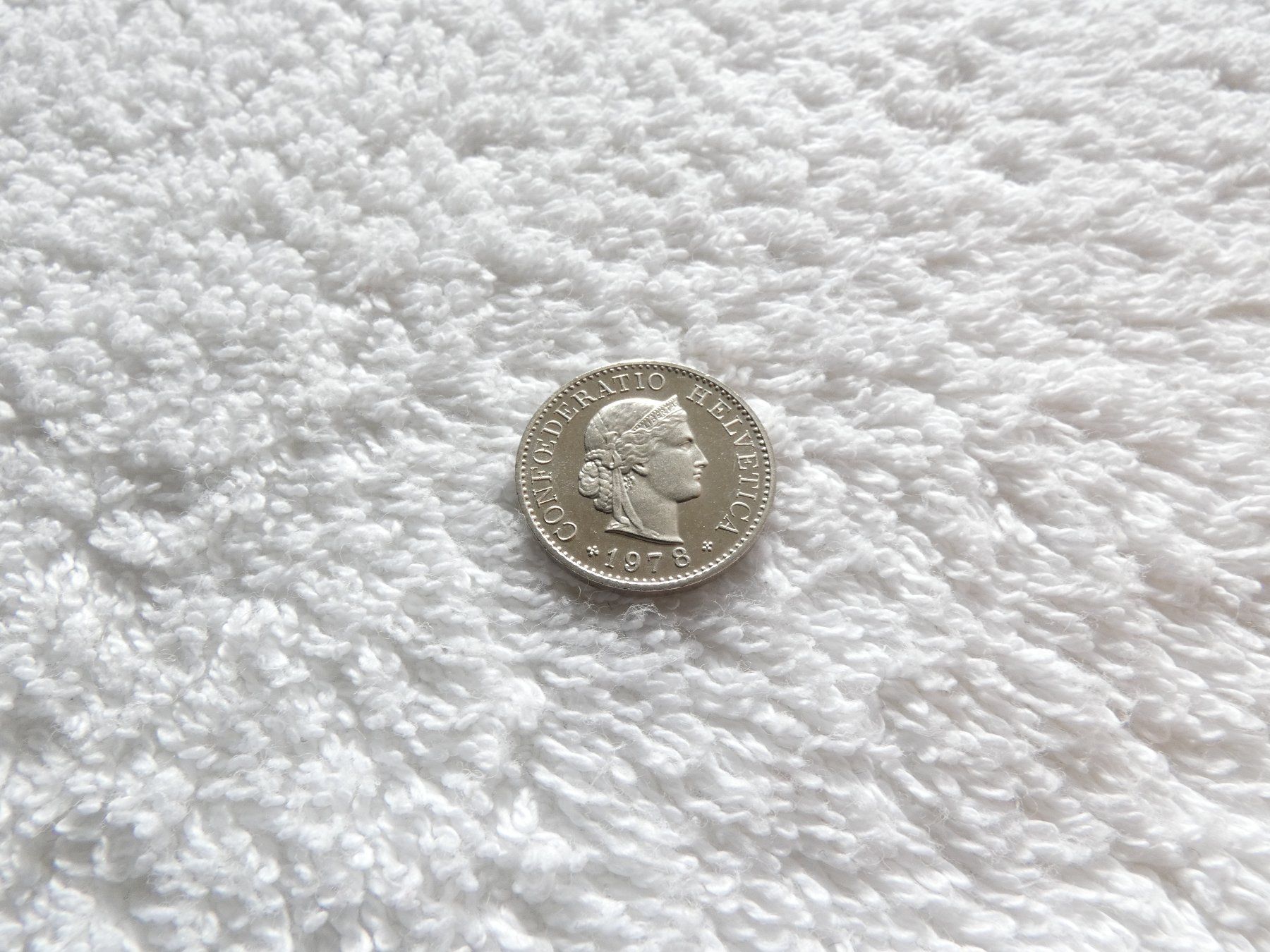 Tutti le monete: 5 centimes/Rappen 1978 non circulées – Usato da Nyon venduto da Ilmi09