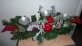 neues weihnachtsgesteck