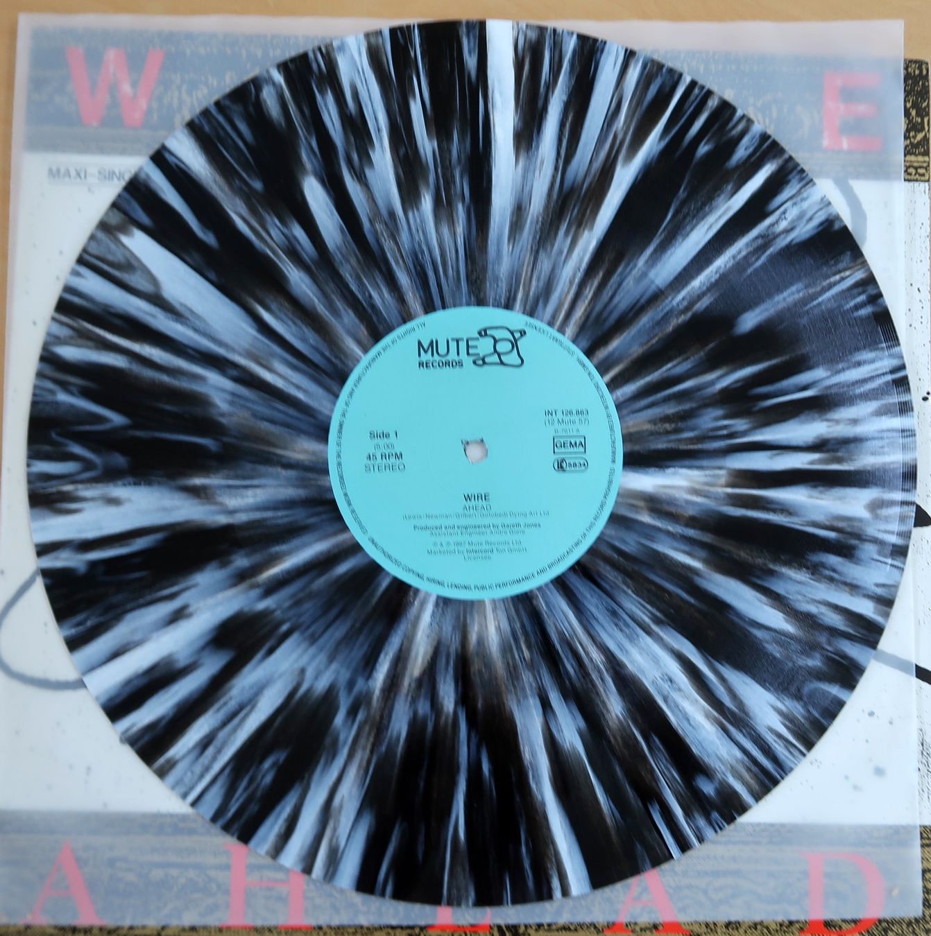 Vinyles: WIRE - AHEAD (12'' EP COLOURED VG) – D'occasion à Hedingen par Studers 2