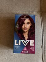 Haarfarbe Schwarzkopf Live Ultra Violet L76 neu