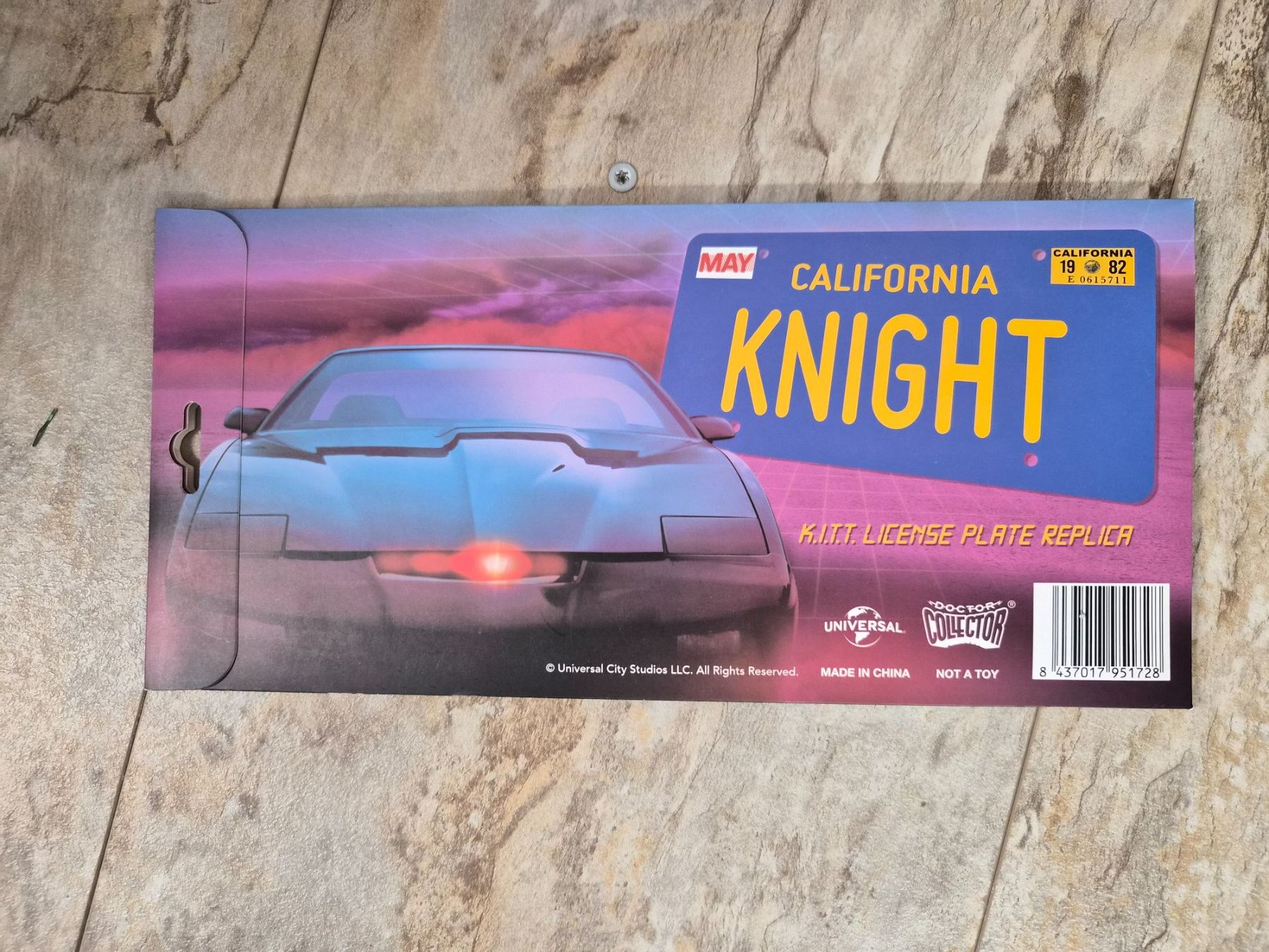 Knight Rider ( K2000) réplique plaque (Neu und originalverpackt) in ...