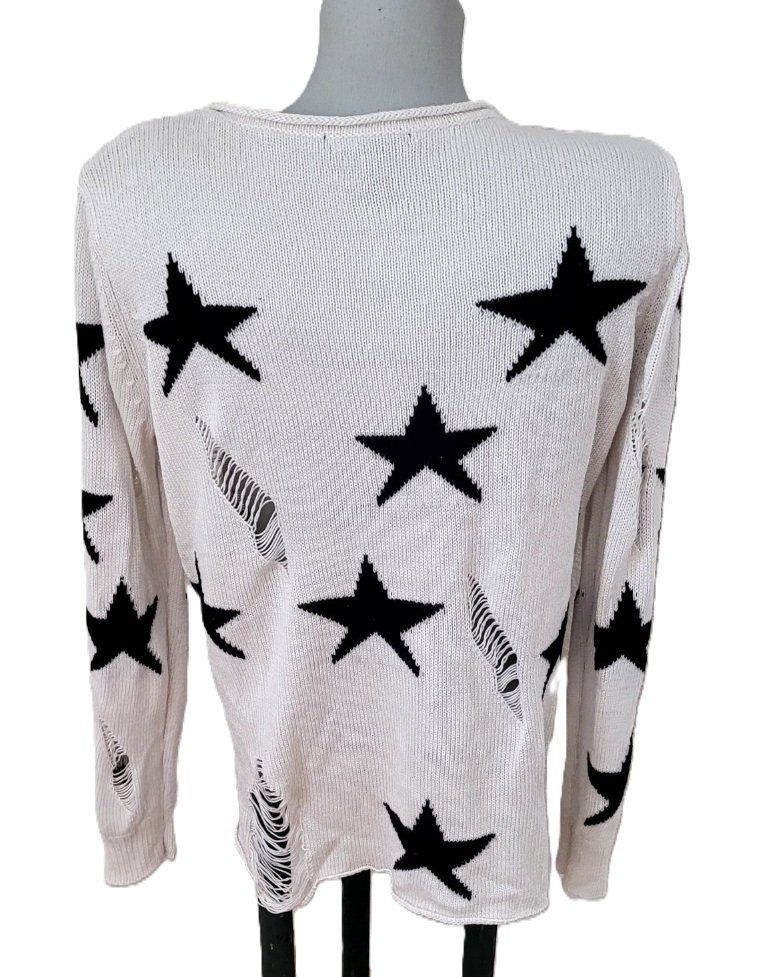 Maglioni & Felpe: Lieblings Pullover Strick Sterne Gr. S Forever21 – Usato da Füllinsdorf venduto da Sunnebliemli7 1