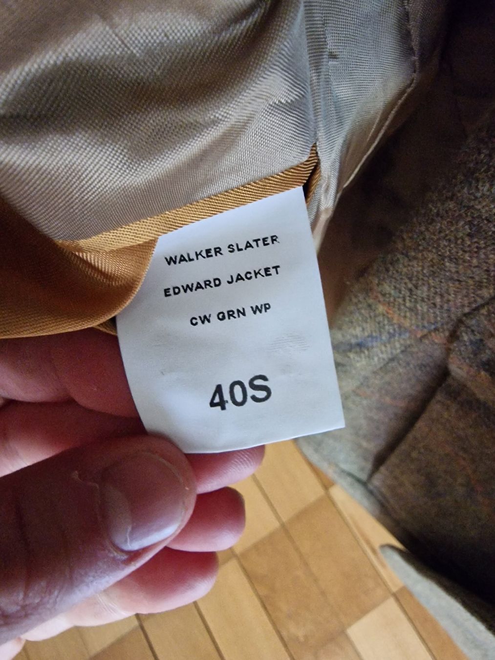 Anzüge: Walker Slater Anzug Edward 40S 34R  – Gebraucht aus Basel von Bakuda 4