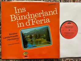 Bündner Ländlerkapelle "Hochwang" Ins Bündnerland In.. LP 🛀