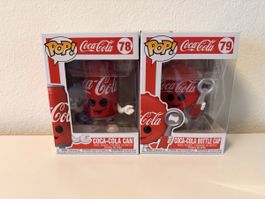 Funko Pop Coca-Cola Figuren Nummer 78 und 79 Set