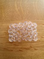 C Clips Silikon  1 cm  Verbindungsstücke Trägerhalter 24 Stk