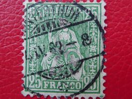 1882: Nr.49 (Faserpapier) von WINTERTHUR, Kat: 150.-