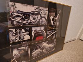 Kellerfund: Norton Commando 850, Fotos im Rahmen
