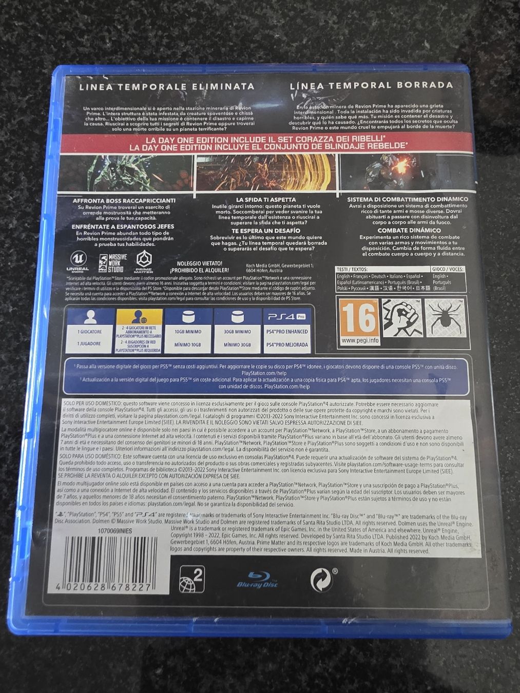Spiele: Dolmen PS4 – Gebraucht aus Chavornay von Crash37 1