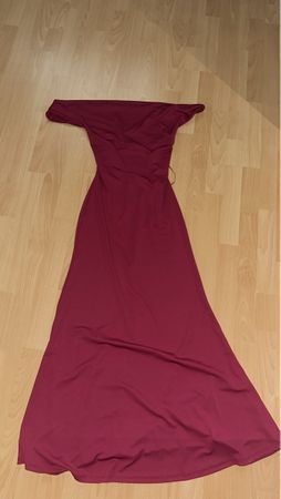 Robe mi longue rose, dos nu, taille M/L, parfaite soirée!