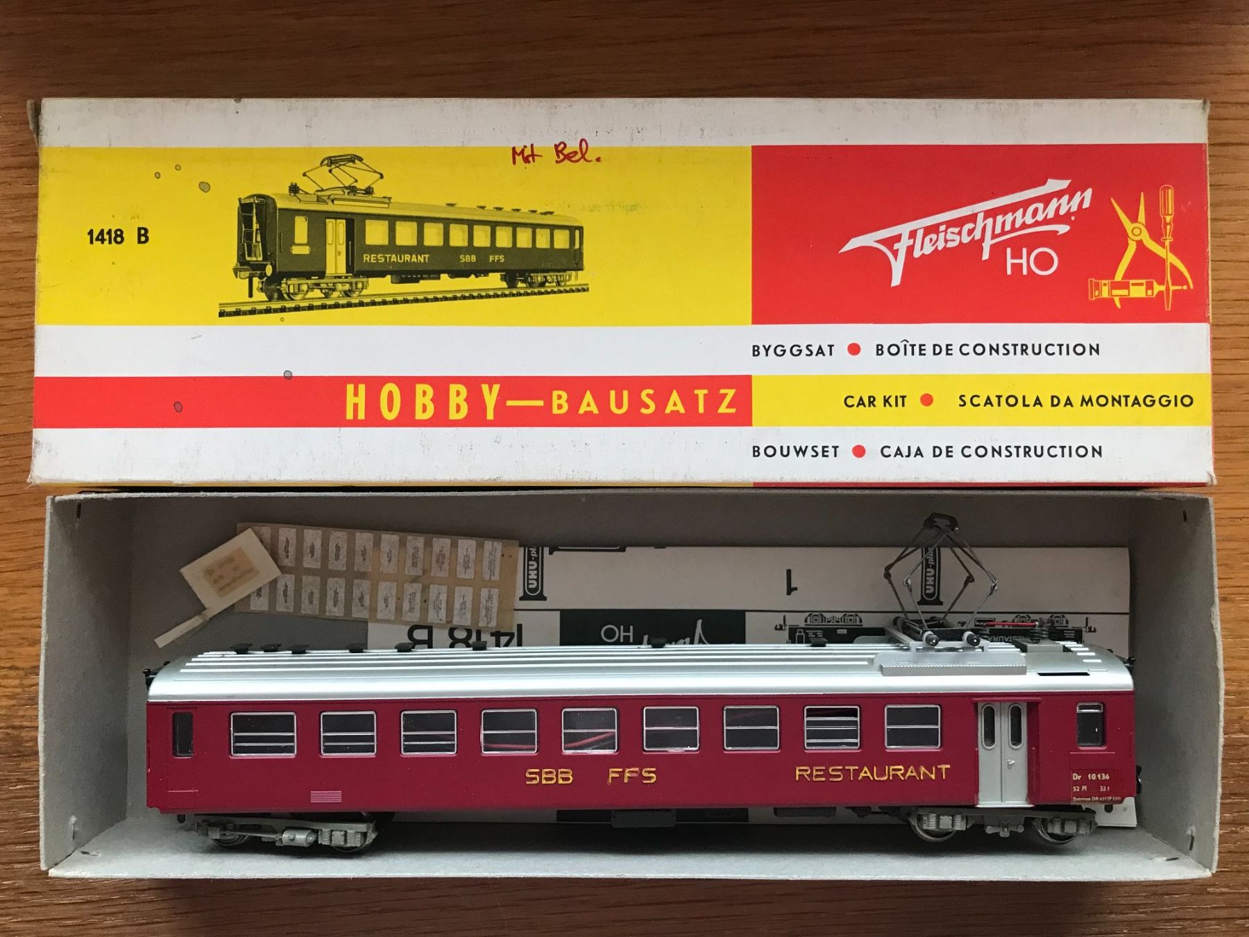 Fleischmann Modellini di ferrovie: Fleischmann SBB EW I Speisewagen – Usato da Luzern venduto da mey_s13 1