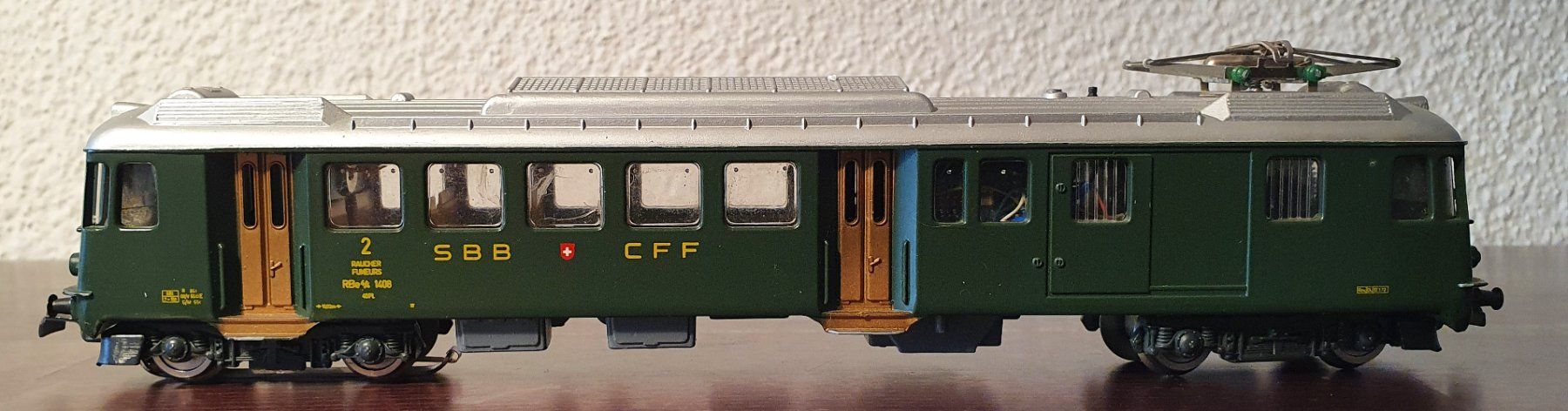 Hag Modelleisenbahnen: HAG:AC: SBB TRIEBWAGEN GRÜN MFX DIGITAL – Gebraucht aus Biglen von taunus82 1
