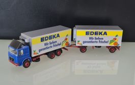 Herpa Modell MAN LKW mit Anhänger