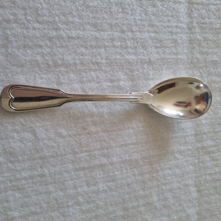 Cuillère à Confiture En étain Massif - Fabriquée Main En France, Design Coquille Moule Et étoile De Mer - Artisanat Français - 9
