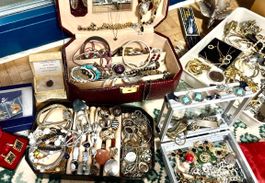 🌟XL 5kg Lot Vintage Schmuck Modeschmuck Ringe Ketten etc.🌟