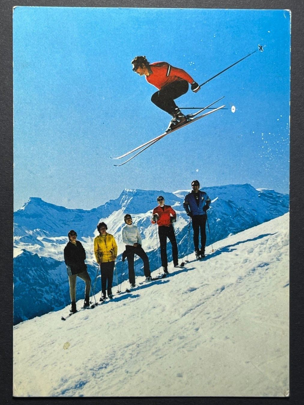 Cartoline postali: Adelboden - Geländesprung – Usato da Steg VS venduto da _vinci_