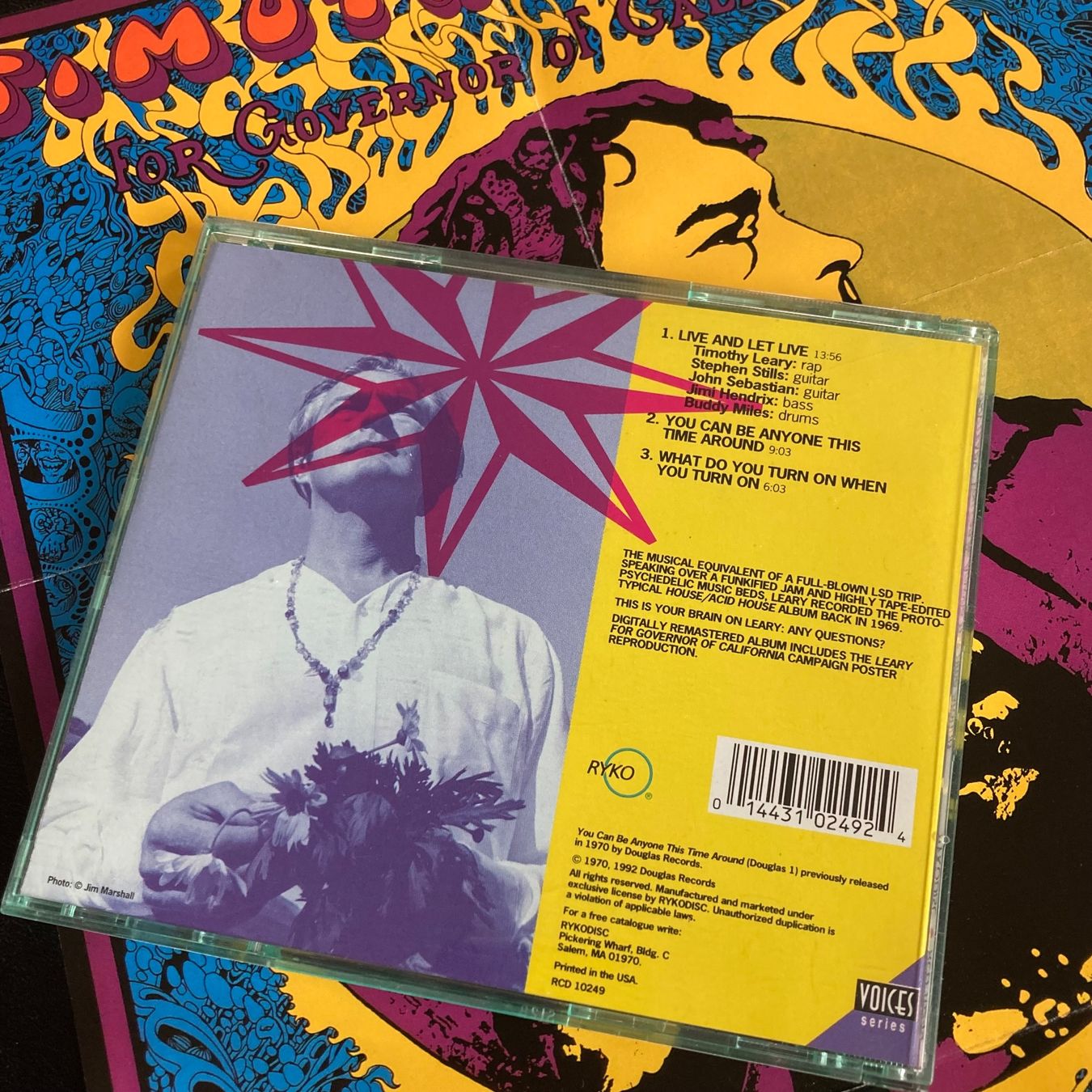 CD: Timothy Leary - You Can Be Anyone This Time Around – Usato da Bern venduto da Ntsamina 1