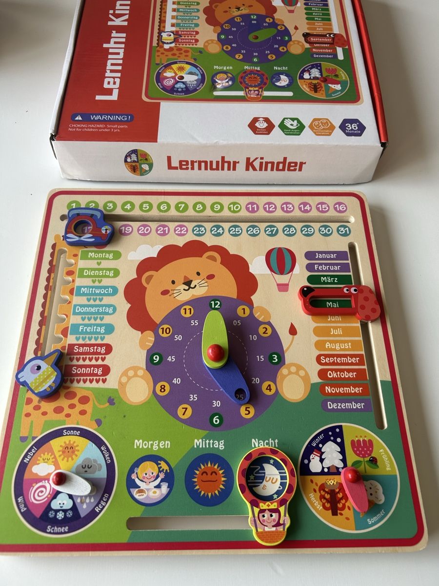 Spielzeuge: Lernuhr – Gebraucht aus Kriens von Exberlinerz