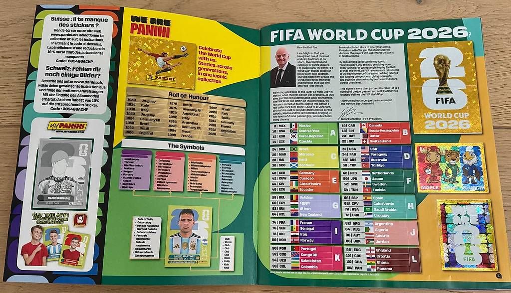 Sammelbilder & Trading cards: FIFA WORLD CUP 2026 – Neu und originalverpackt aus Dietikon von inf_xq5h 1
