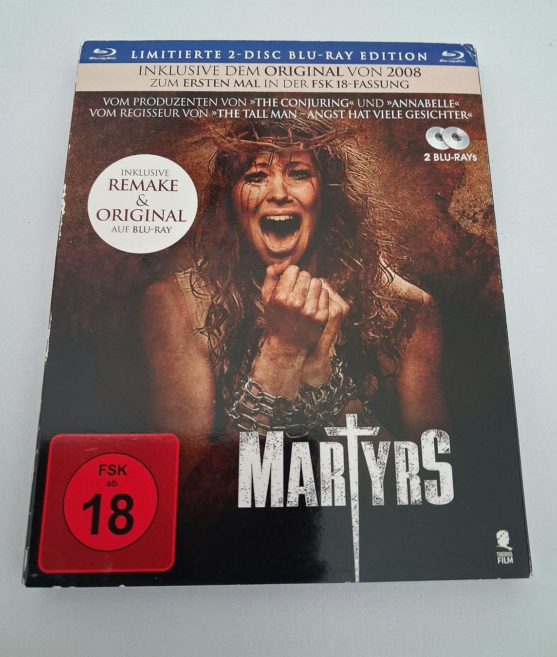 Tutti i DVDs: Martyrs - 2 Bluray's - Remake und Original in einer Box – Usato da Wilderswil venduto da Silverybrown