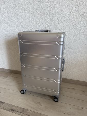 Alu Aluminium Trolley Spinner Suitcase Large (eg Rimova)