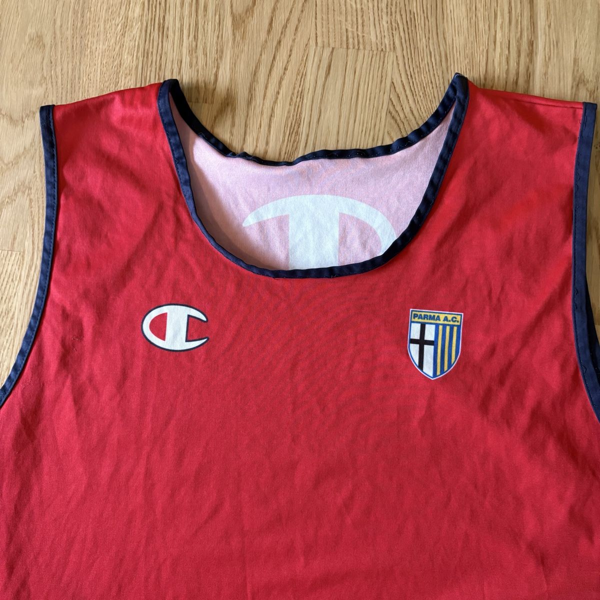 Canottiere & Pantaloni: Parma Calcio Vintage Training Champion Player Issue – Usato da Winterthur venduto da LaBodega 1
