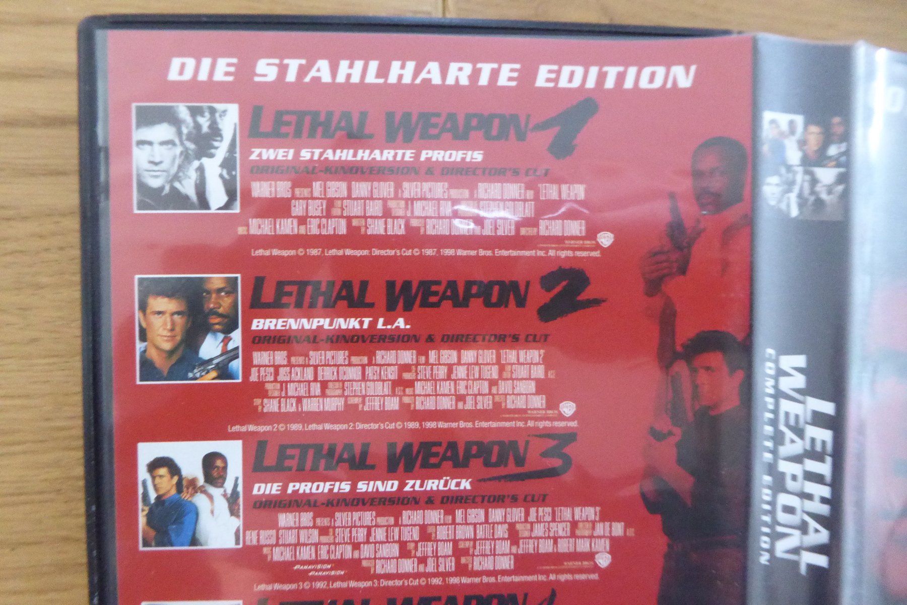 Tutti i DVDs: DVD Lethal Weapon Complete Edition – Usato da Allschwil venduto da Summelsarium 1