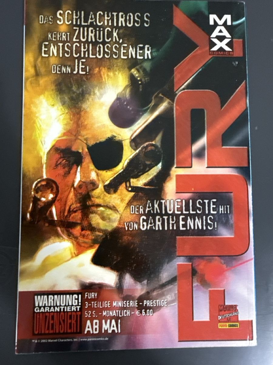 Comics: Fury Max Comic & Die Fantastischen Vier Comic #9 – Gebraucht aus Staad SG von Dut_wwd8 1