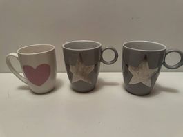 Lot de 10 tasses